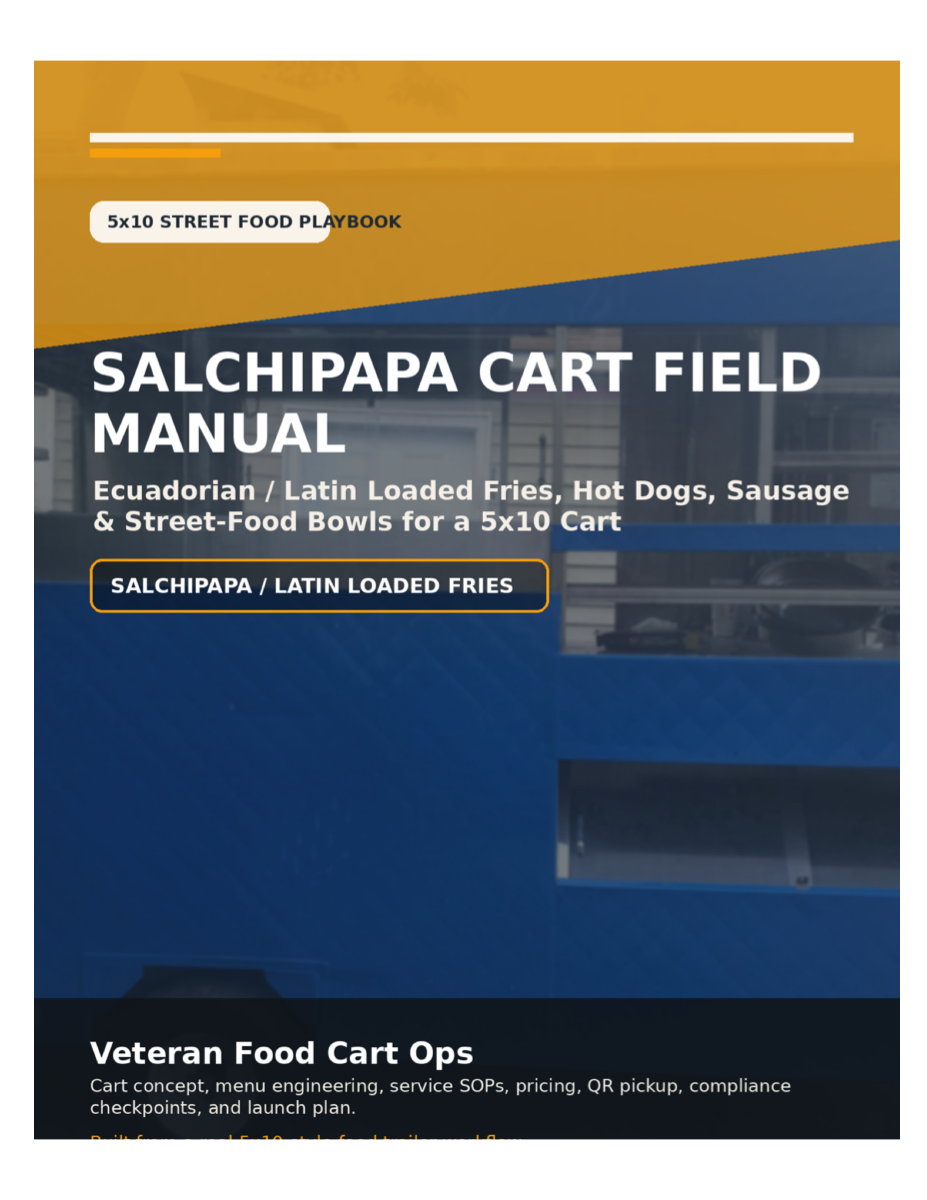 Disabled veteran NYC food cart guide cover